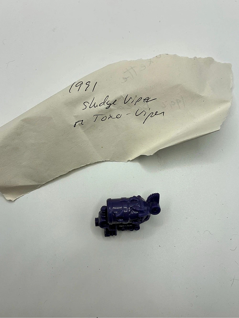 Hasbro G.I. Joe Sludge Viper Sludge Gun Weapon Purple